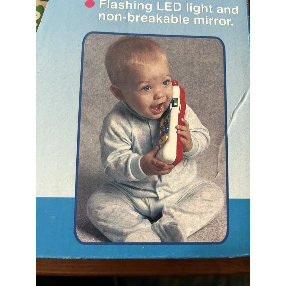 New! Vintage VTech Little Smart TINY TOUCH PLUS‎ Phone - Deadstock